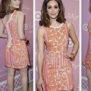 Lilly Pulitzer for Target Giraffe Print shift dress